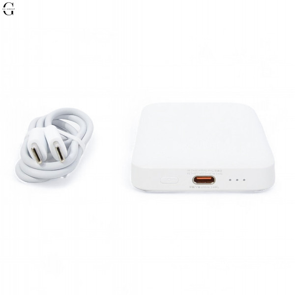 Power Bank Baseus Magnetic Wireless 6000mAh 20W з магнітною бездротовою зарядкою White