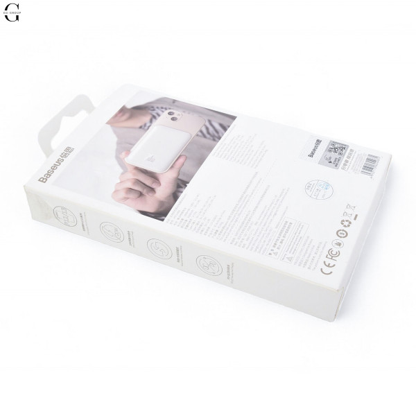 Power Bank Baseus Magnetic Wireless 6000mAh 20W з магнітною бездротовою зарядкою White