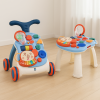 Детские каталка-ходунки LimoToy 2в1 HB 0049, игровой центр, музыкальная панель, баскетбольное кольцо