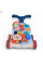 Детские каталка-ходунки LimoToy 2в1 HB 0049, игровой центр, музыкальная панель, баскетбольное кольцо