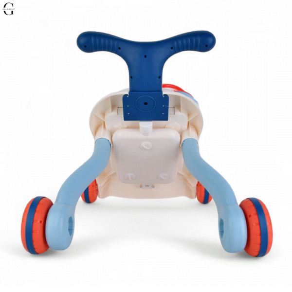 Детские каталка-ходунки LimoToy 2в1 HB 0049, игровой центр, музыкальная панель, баскетбольное кольцо