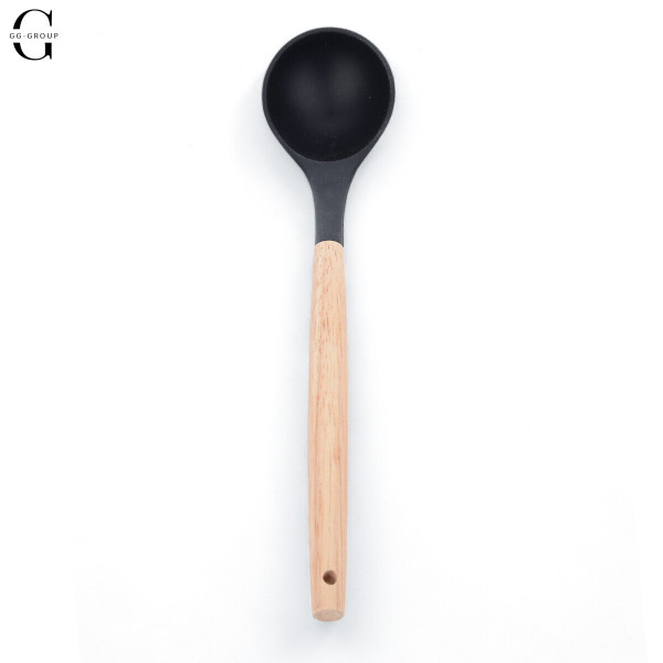 Силіконовий кухонний набір аксесуарів Kitchen stuff 12 предметів BLACK
