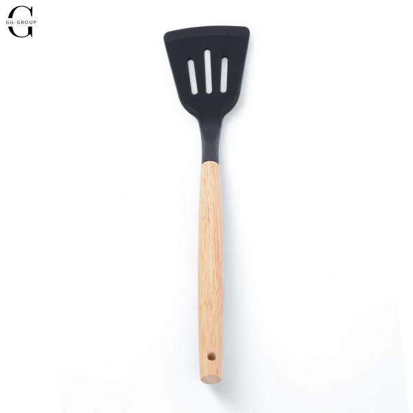 Силіконовий кухонний набір аксесуарів Kitchen stuff 12 предметів BLACK