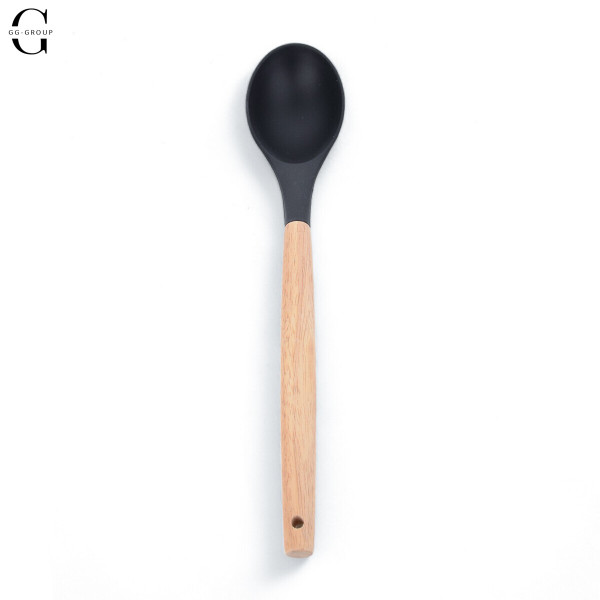 Силіконовий кухонний набір аксесуарів Kitchen stuff 12 предметів BLACK