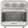 Аерогриль. Мультипіч Фритюрниця + Духовка Sokany SK-10002 18 літрів 1800 Вт