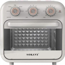 Аерогриль. Мультипіч Фритюрниця + Духовка Sokany SK-10002 18 літрів 1800 Вт