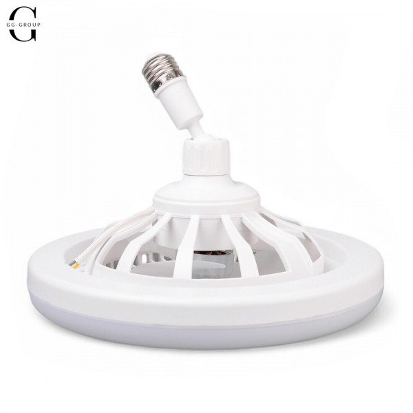 Лампа – вентилятор у патрон LED Multi-Function Fan Light E27 
