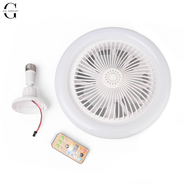 Лампа – вентилятор у патрон LED Multi-Function Fan Light E27 