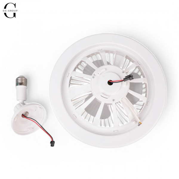 Лампа – вентилятор у патрон LED Multi-Function Fan Light E27 