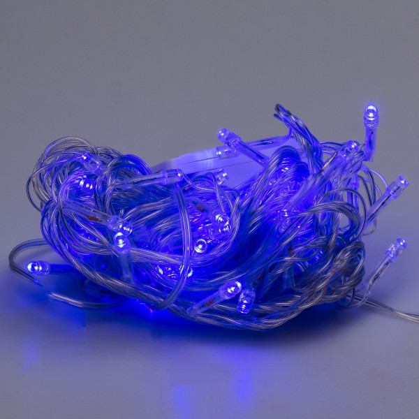 Гірлянда нитка світлодіодна GarlandoPro 100 LED 6м 8 режимів новорічна гірлянда