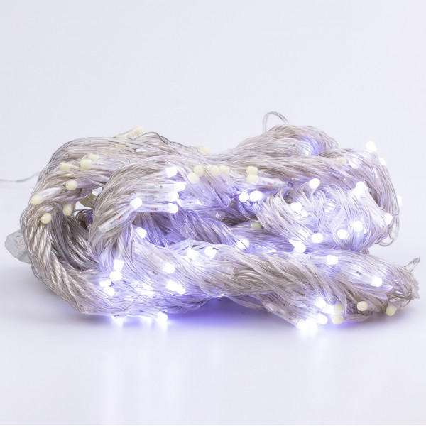 Гірлянда світлодіодна GarlandoPro 600 LED 3х3 м 16 ліній 8 режимів Білий