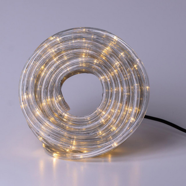 Гірлянда вулична стрічка світлодіодна Дюралайт 480 LED 16м морозостійка прозорий дріт Жовтий