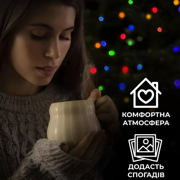 Гірлянда нитка 16 м на 400 LED лампочок світлодіодна чорний провід 8 режимів роботи