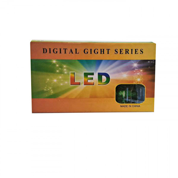 Гірлянда Водоспад 3х2 м 210 LED (480 L) лампочок світлодіодна прозорий дріт 10 ниток 8 режимів Жовтий