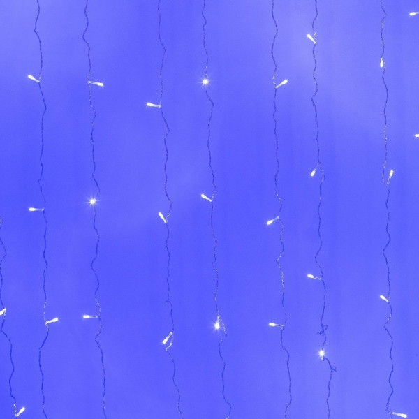 Гірлянда світлодіодна штора GarlandoPro 160LED 8 ліній 1,5х1,5 м