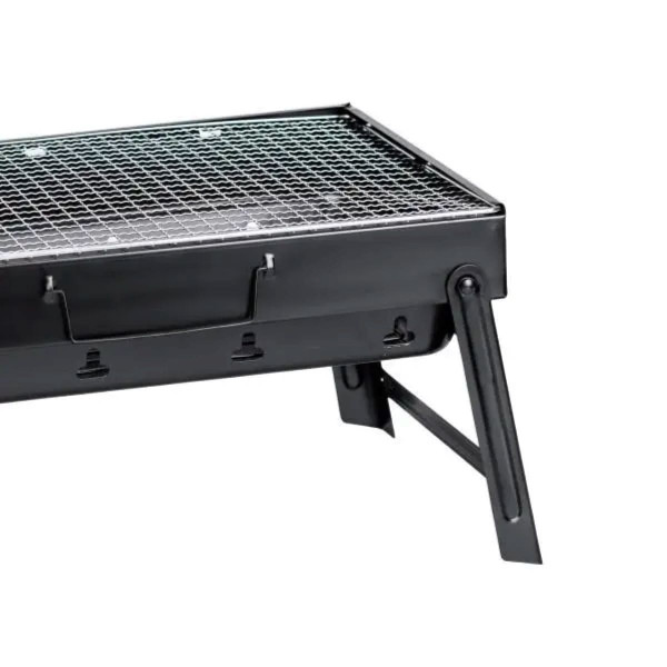 Мангал переносний складний з решіткою 43×30×23.5 см HP450M