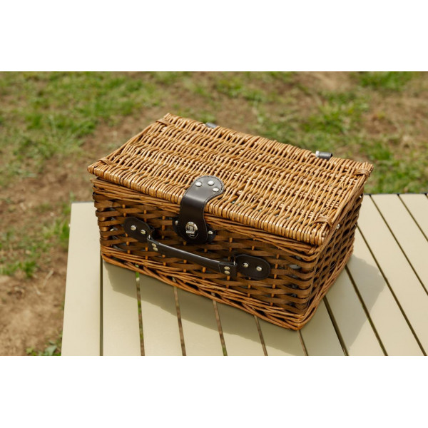 Корзина для пікніка на 2 особи 38 x 26 x 18 см LU010