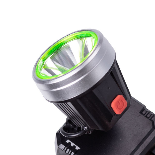 Налобний ліхтар акумуляторний 8х8х5.5 см 5 В 3 режими роботи LED HP-JG-4