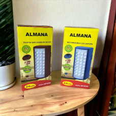 Фонарь переносной светодиодный аккумуляторный Almina dl 2424 с Power Bank