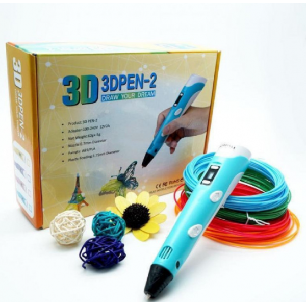 3D-РУЧКА ДЛЯ ДЕТЕЙ 3D PEN 2