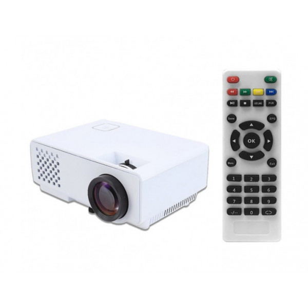 Проектор мультимедійний RIAS DL-810 LED 1000 люмен White
