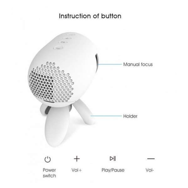 Мультимедійний проектор Led Projector YG220 Android WiFi