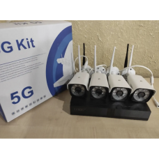 Система відеоспостереження 5G KIT WiFi 4CH IP66