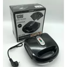 Гриль / Мультимейкер (Вафельниця) SandwichMaker Opera OP-908 4в1 2200W