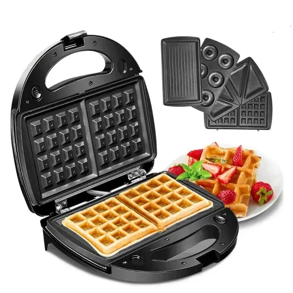 Гриль / Мультимейкер (Вафельниця) SandwichMaker Opera OP-908 4в1 2200W