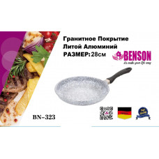Сковорода с антипригарным гранитным покрытием Benson BN-323 28 см