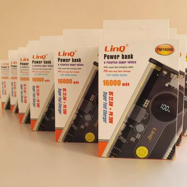 Повербанк Power Bank LINQ TM-16000mAh PD 22,5W