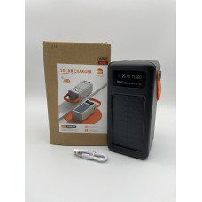 Повербанк Power bank 639 - 80000mAh Solar+Універсальний Кабель 4в1