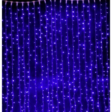 Світлодіодна гірлянда Водоспад 3*2м 350 Led Синій від мережі 