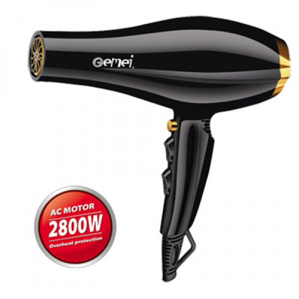 Професійний фен для волосся Gemei GM-1765 2800W