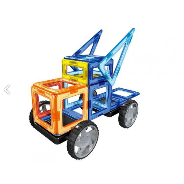 Конструктор LT3003 магнітний, транспорт, 87 деталей Magnit/Magical/LIMO TOY