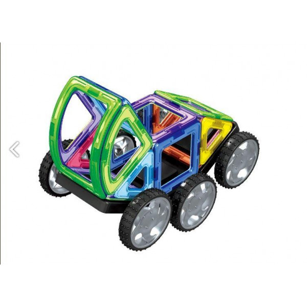 Конструктор LT3003 магнітний, транспорт, 87 деталей Magnit/Magical/LIMO TOY
