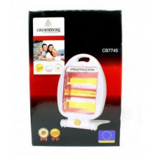 Обігрівач інфрачервоний кварцовий Crownberg CB-7745 800 Вт Датчик Перекидання