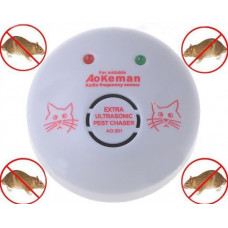 Відлякувач щурів та мишей Aokeman Sensor Ultra Sonic Pest Chaser AO 201/102 ультразвуковий