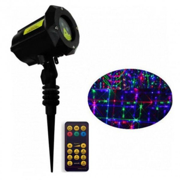 Лазерна установка проектор RD-8002 RGB 6 малюнків XL-719RGB з пультом