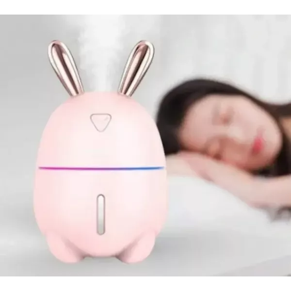 Зволожувач повітря нічник Humidifiers Rabbit EL-219 USB