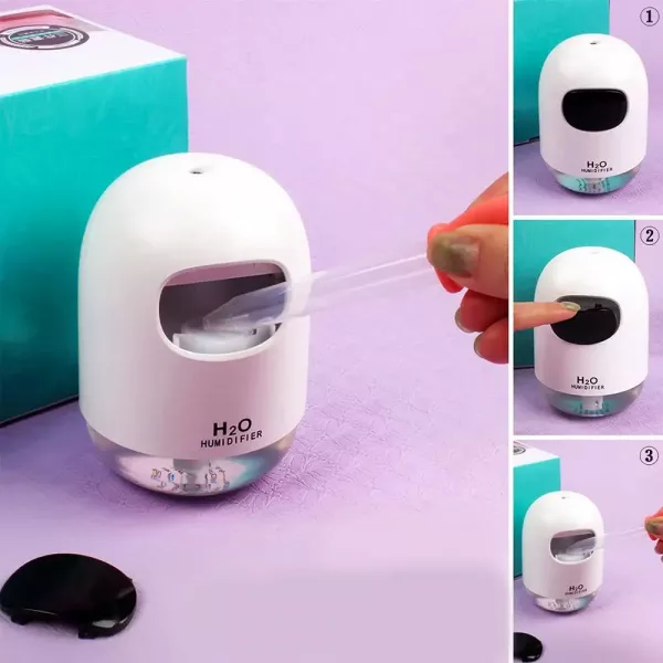Зволожувач повітря нічник Humidifier EL-544-33