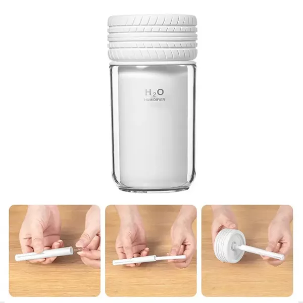 Зволожувач повітря нічник H2O Humidifier ШИНА EL-544-34