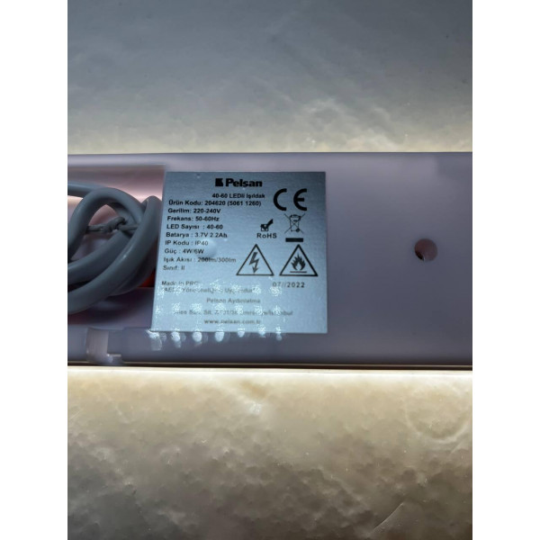 Світлодіодна панель-ліхтар Pelsan 40-60LED
