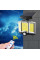 Вуличний ліхтар на сонячній батареї з датчиком руху та пультом SOLAR WALL LAMP YT-66B
