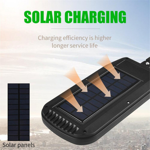 Уличный фонарь на солнечной батарее с датчиком движения и пультом Solar sensor street Light CL-728