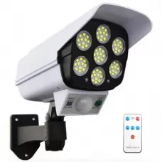 Вуличний ліхтар на сонячній батареї з датчиком руху та пультом SOLAR MONITORING LAMP CL-877A у вигляді камери