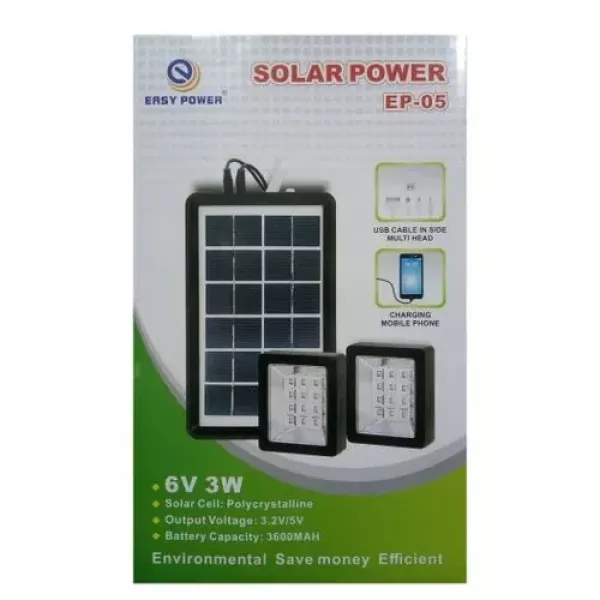 Уличный фонарь на солнечной батарее EASY POWER SOLAR POWER EP-05