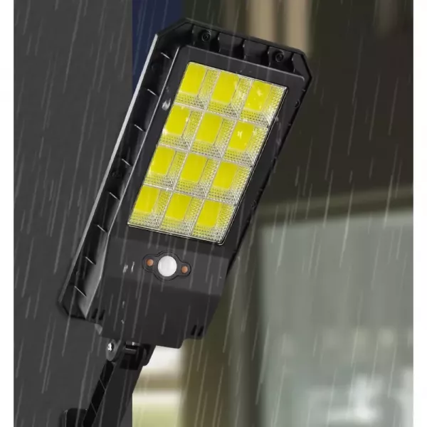 Вуличний ліхтар на сонячній батареї з датчиком руху та пультом Solar Induction Wall Lamp LL-612