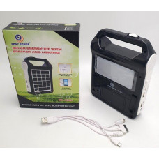 Кемпінговий ліхтар на сонячній батареї EASY POWER EP-036 Bluetooth/MP3/FM/TF/USB/Power Bank