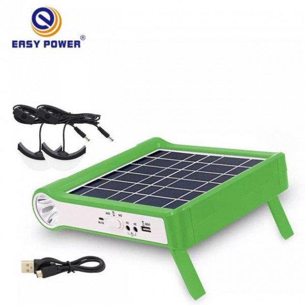 Кемпінговий ліхтар на сонячній батареї EASY POWER EP-038A Bluetooth/USB/Power Bank